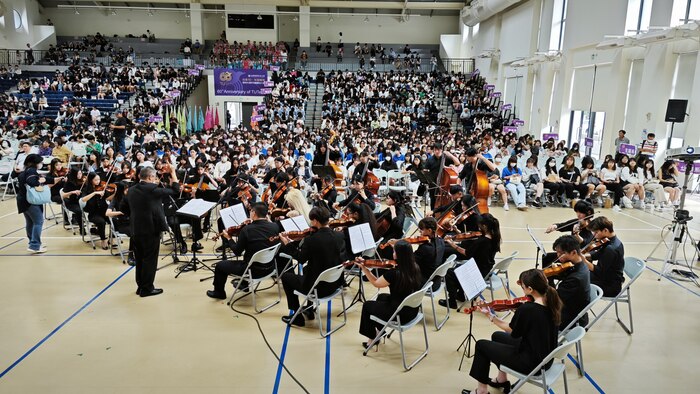 開幕表演-音樂系弦樂團與舞蹈系學生