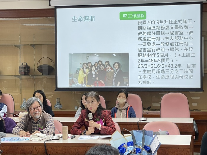 人事室舉辦退休同仁歡送會　感謝一路相伴的付出圖片