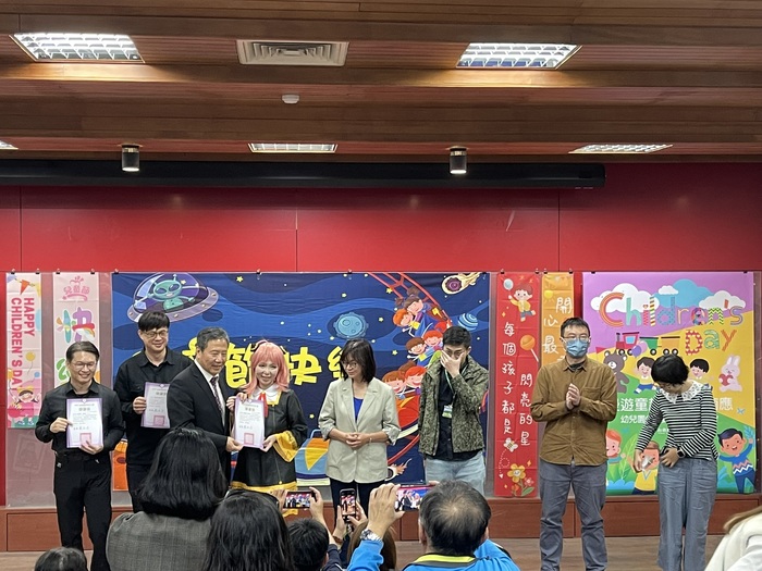 漫遊童趣 歡樂南應 幼兒園 Q 版漫畫 活動記者會圖片