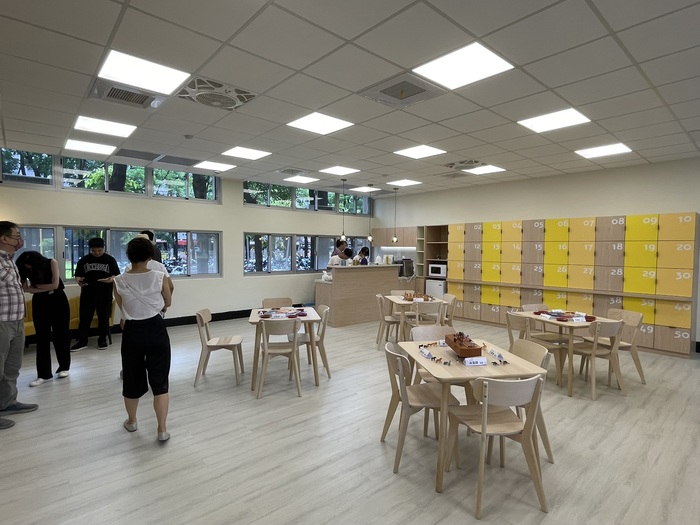 國內首座校園五星級專屬樂齡大學休閒交誼空間落成 記者會圖片